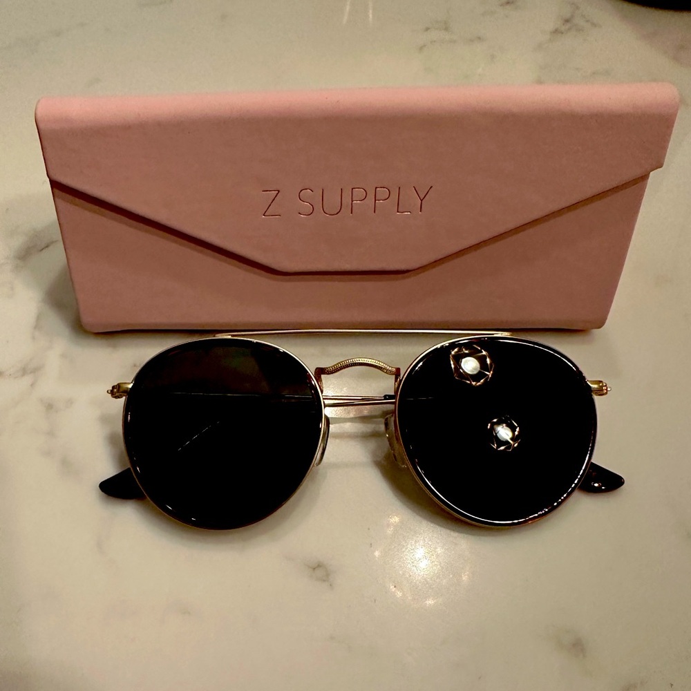 Z Supply Polarized Aviator Sunglasses